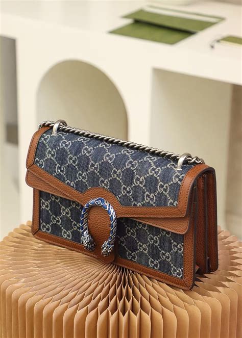 gucci snake buckle bag|gucci dionysus denim bag.